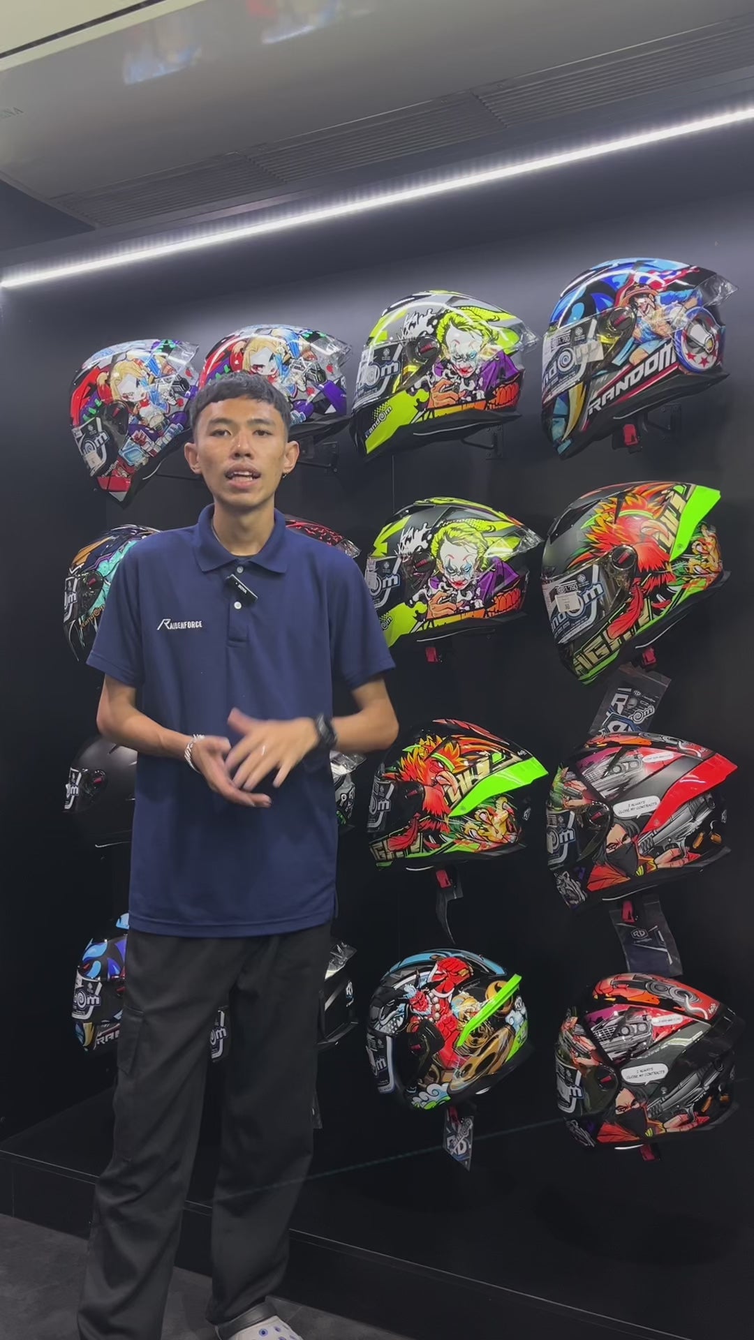 Helmet Random CZ-R BT 8 Bio19-2 Neon Green