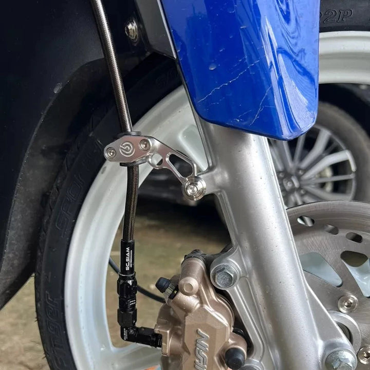 Front disc brake cable clamp 1 GTR