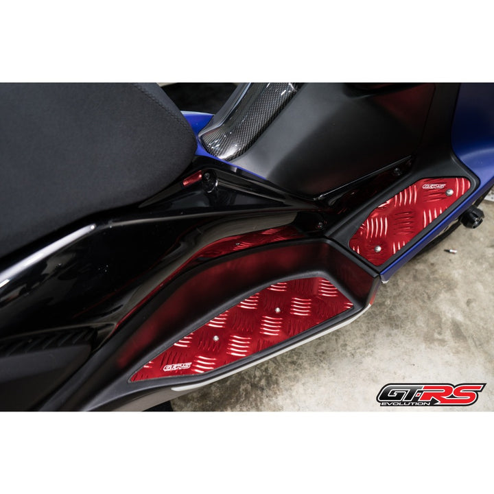 Base plate (CNC aluminum) GTR 5-line pattern XMAX300 year 2023