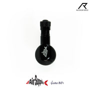 จุกลมอลูมิเนียม Air Supply แบบงอ 80 องศา