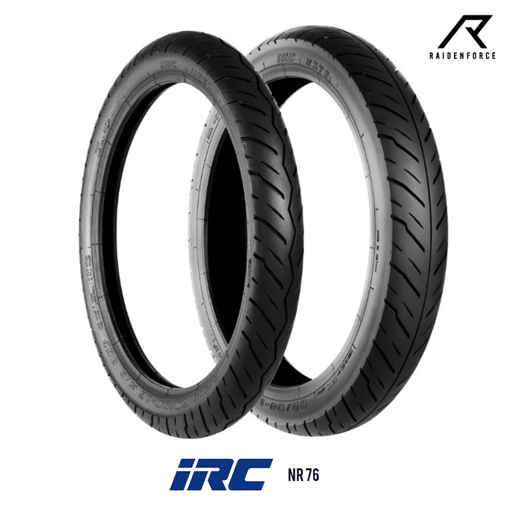 IRC NR76 outer tire, size 80/90-16 (R), for NOUVO model