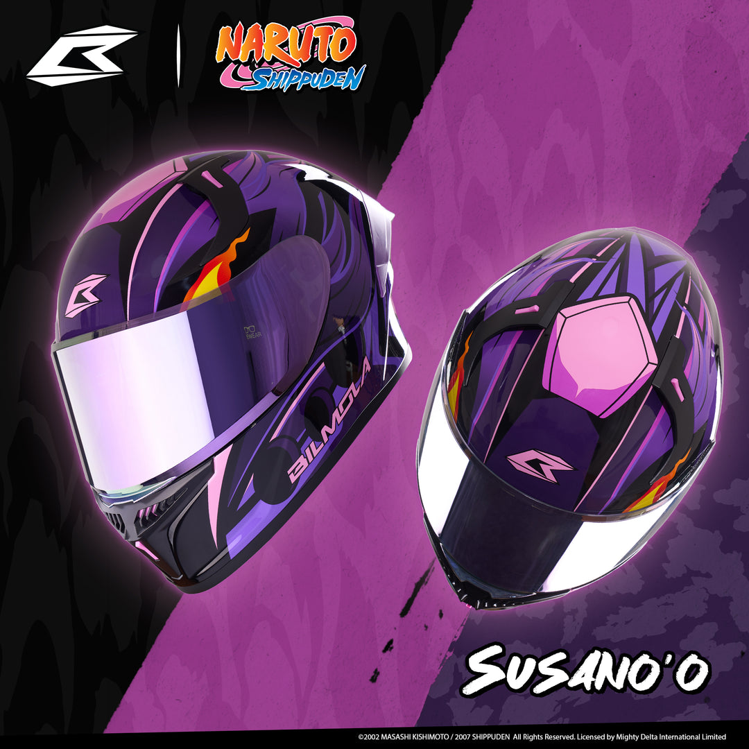 หมวกกันน็อค Bilmola Naruto series-Susanoo
