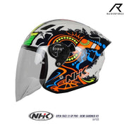 หมวกกันน็อค NHK OpenFaceS1GPPRO-Remi Gardner #3 Champion ขาว