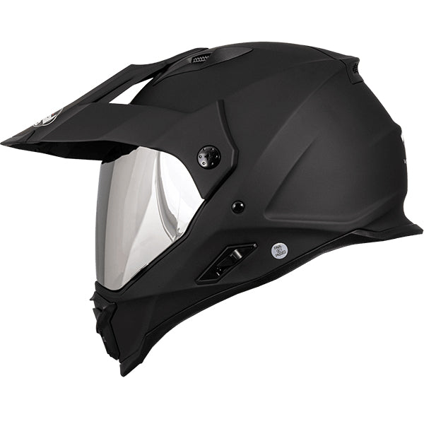REAL Helmet Venger Plus plain color, matte black